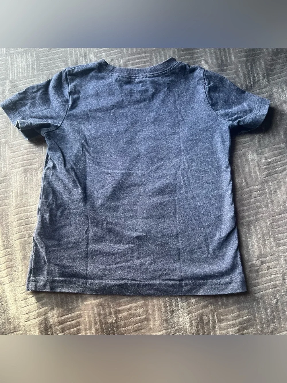 Carter's Navy Space Explorer Graphic Tee with Orange & Teal Accents